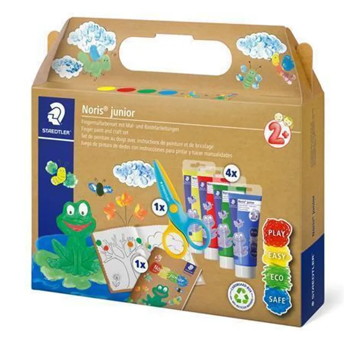 Hauptbild des Produkts Kreativní sada "Noris® Junior", prstové barvy, STAEDTLER 61 C2