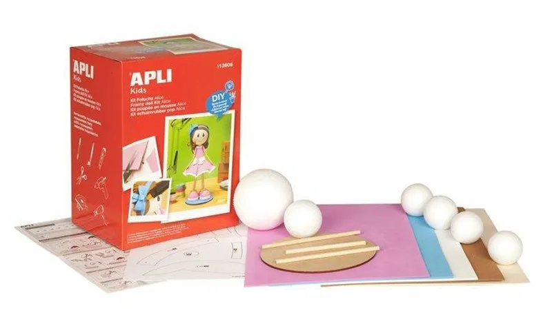 Hauptbild des Produkts Kreativní sada panenka "Alice", pěnová guma, APLI