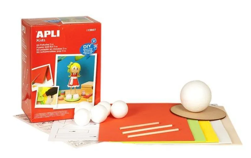 Hauptbild des Produkts Kreativní sada panenka "Eva", pěnová guma, APLI