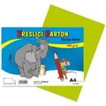 Kreslící karton A4-180g světle zelený [50 listů]