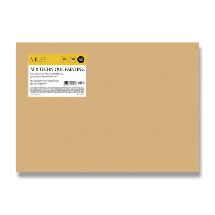 Hauptbild des Produkts Kreslicí karton Shkolyaryk Muse Mix Technique A3+, 20 listů