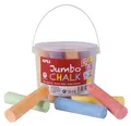 Straßenkreide, Farbmix, rund, Jumbo, 20 Stück, APLI