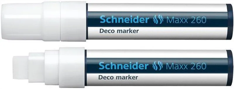 Hauptbild des Produkts Křídový popisovač "Maxx 260", bílá, 2-15mm, tekutý, SCHNEIDER