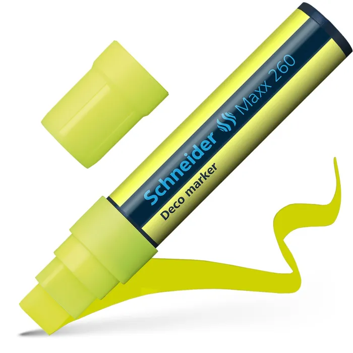 Hauptbild des Produkts Křídový popisovač "Maxx 260", žlutý, 2-15mm, SCHNEIDER