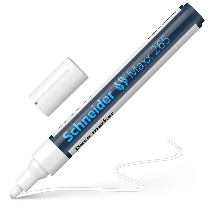 Hauptbild des Produkts Křídový popisovač "Maxx 265", bílá, 2-3mm, tekutý, SCHNEIDER
