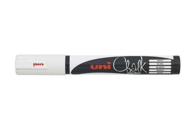 Hauptbild des Produkts Křídový popisovač "PWE-5M", bílý, 1,8-2,5mm, UNI