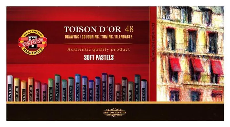 Hauptbild des Produkts Křídy, 48 barev, KOH-I-NOOR "Toison 8516/48"