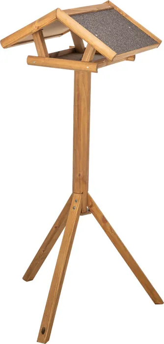 Hauptbild des Produkts Krmítko pro venkovní ptactvo, 46 × 22 × 44 cm/1.15 m, lakovaná borovice