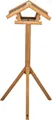Weiteres Produktbild Futterhäuschen für Vögel im Freien, 46 × 22 × 44 cm/1,15 m, lackierte Kiefer
