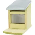 Weiteres Produktbild Eichhörnchen-Futterstation 12 x 18 x 24 cm, Kiefernholz natur/Metall