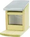 Weiteres Produktbild Eichhörnchen-Futterstation 12 x 18 x 24 cm, Kiefernholz natur/Metall