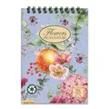 Ringblock Pigna Nature Flowers A6, quadratisch, 60 Blatt, Motivmix