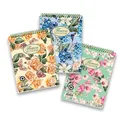 Ringblock Pigna Nature Flowers A6, quadratisch, 60 Blatt, Motivmix
