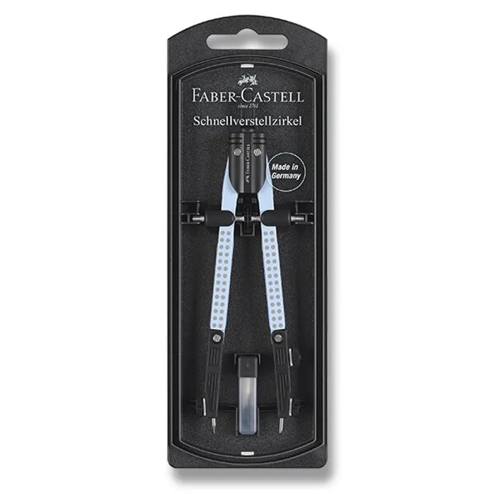 Hauptbild des Produkts Kružítko Faber-Castell Quick Set sky blue