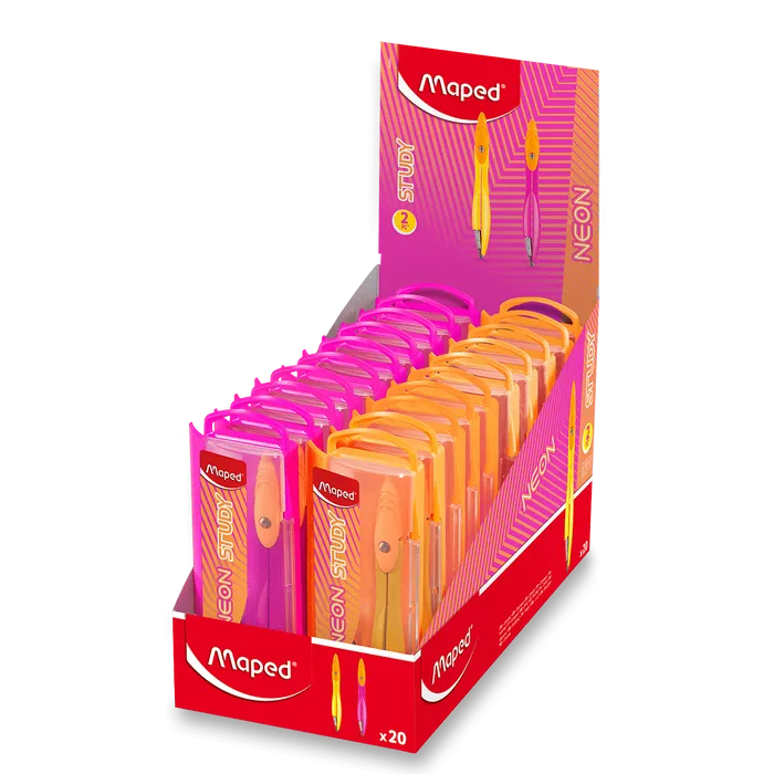 Hauptbild des Produkts Kružítko Maped Study Neon mix barev