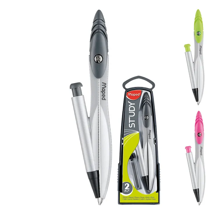 Hauptbild des Produkts Kružítko Maped Study Set - s tužkou 0,5 mm, mix barev