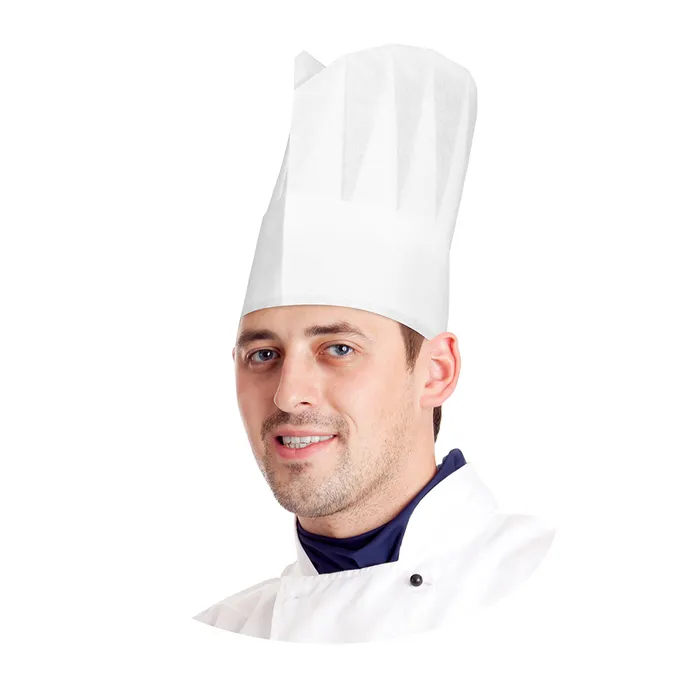 Hauptbild des Produkts Kuchařská čepice papírová, bílá 23 cm [10 ks]