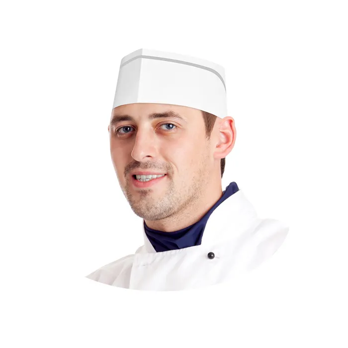 Hauptbild des Produkts Kuchařské čepice z papíru, lodičky bílé [25 ks]