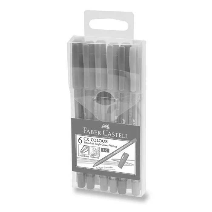 Hauptbild des Produkts Kuličková tužka Faber-Castell 2470 CX Colour 6 barev