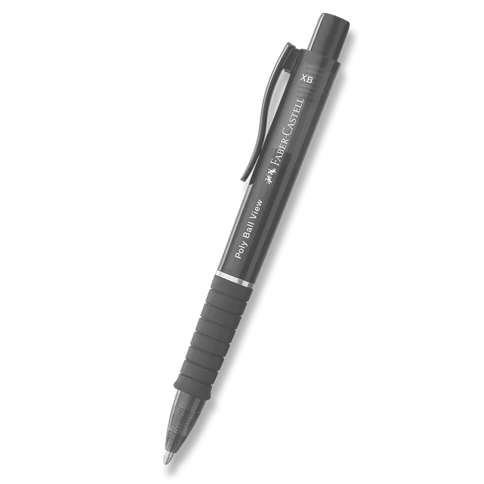 Hauptbild des Produkts Kuličková tužka Faber-Castell Poly Ball View XB, výběr barev černá