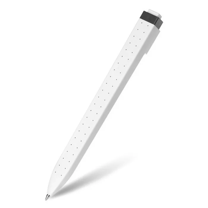 Hauptbild des Produkts Kuličková tužka Moleskine Go Pen tečkovaná, bílá, 1 mm