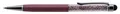 Kugelschreiber und Touchpen mit Kristallen „MADE WITH SWAROVSKI ELEMENTS“, hellviolett, 14 cm