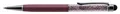 Kugelschreiber und Touchpen mit Kristallen „MADE WITH SWAROVSKI ELEMENTS“, hellviolett, 14 cm