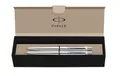Kugelschreiber und Mikrobleistift "Jotter", Set, Edelstahlgehäuse, PARKER