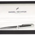 Weiteres Produktbild Kugelschreiber "Challenger", blau, drehbar, verchromtes Gehäuse, verchromter Clip, DANIEL HECH