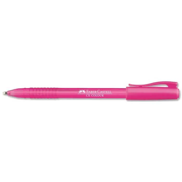 Hauptbild des Produkts Kuličkové pero CX Color 1.0mm, růžová Faber Castell 247028