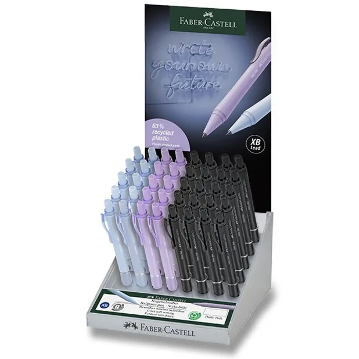 Hauptbild des Produkts Kuličkové pero Faber-Castell Daily Ball stojánek, 40 ks