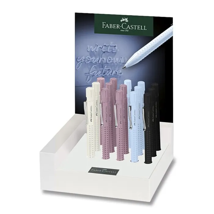 Hauptbild des Produkts Kuličkové pero Faber-Castell Grip 2010 Harmony stojánek, 15 ks, hrot XB