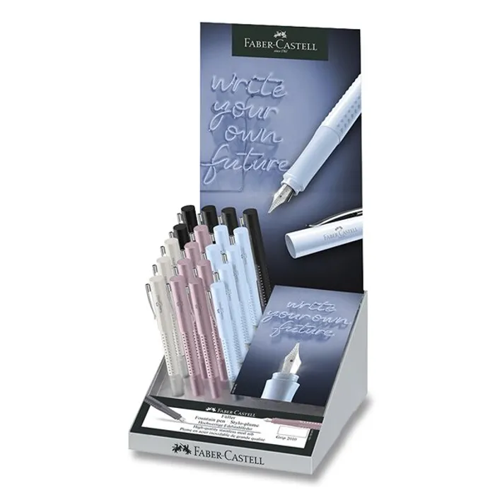 Hauptbild des Produkts Kuličkové pero Faber-Castell Grip 2010 Harmony stojánek, 20 ks, hrot M
