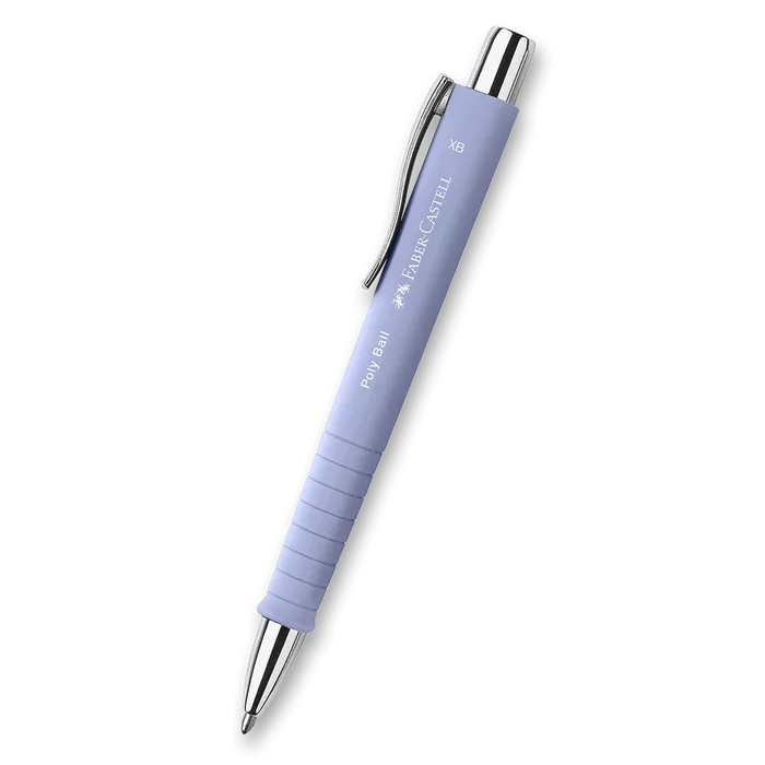Hauptbild des Produkts Kuličkové pero Faber-Castell Poly Ball Silver XB, Pale Iris