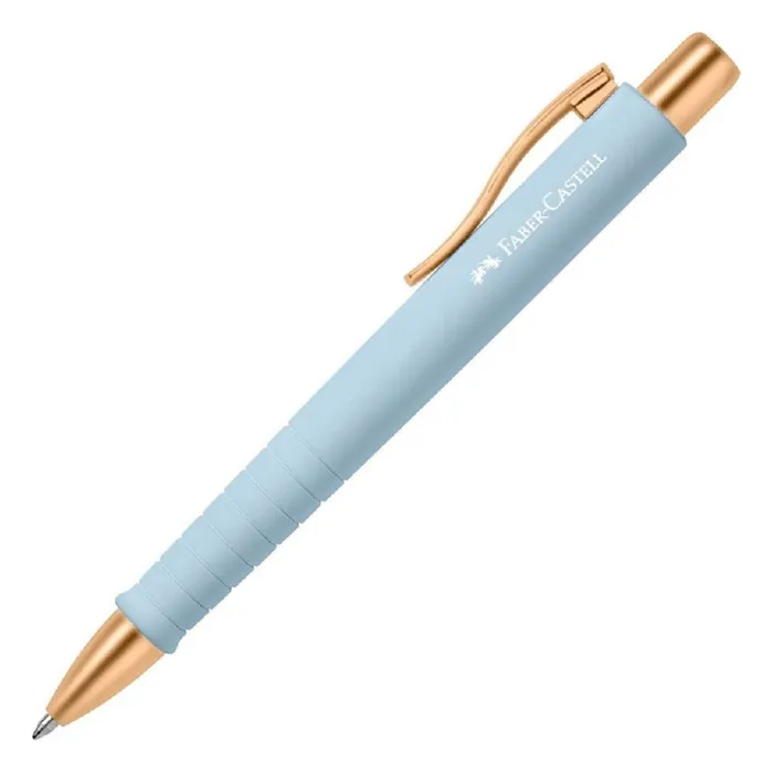 Hauptbild des Produkts Kuličkové pero Faber-Castell Poly Ball Urban Gold XB,světle modrá