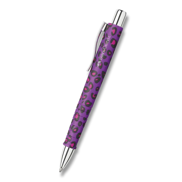 Hauptbild des Produkts Kuličkové pero Faber-Castell Poly Ball XB Leopard Editon - fialová