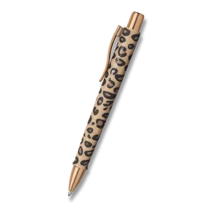 Faber-Castell Poly Ball XB Leopard Edition Kugelschreiber – braun