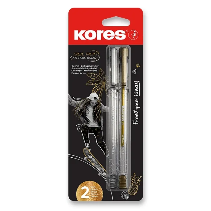 Hauptbild des Produkts Kuličkové pero K11 Metallic Pen Kores 2 ks
