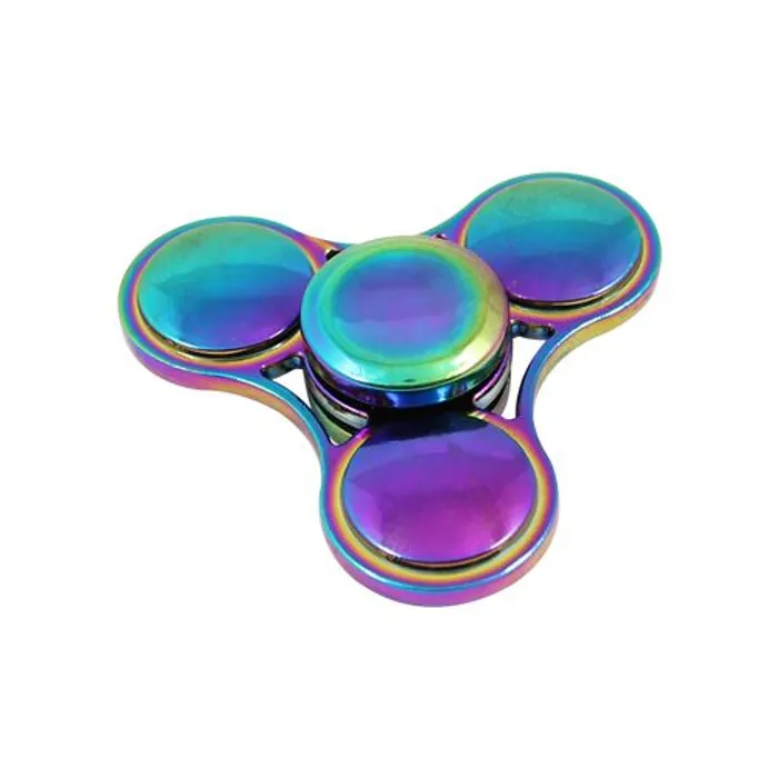 Hauptbild des Produkts Rainbow Fidget Spinner - 6,0 cm, mosazný kov