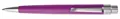 Kugelschreiber „Magnum Art Deco“, violettes Gehäuse, 1 mm, in Geschenkbox, blau, DIPLOMAT