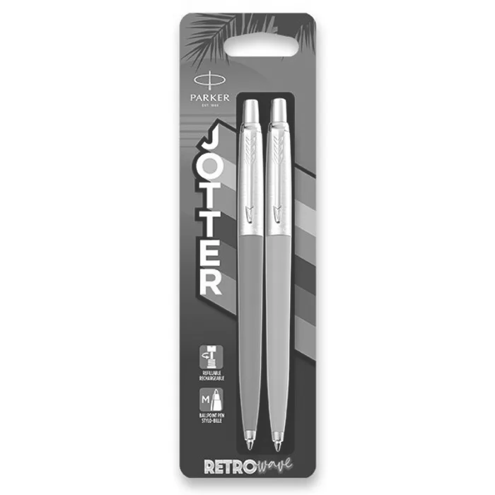 Hauptbild des Produkts Kuličkové pero Parker Jotter Originals Retro´80s blistr, sada 2 ks