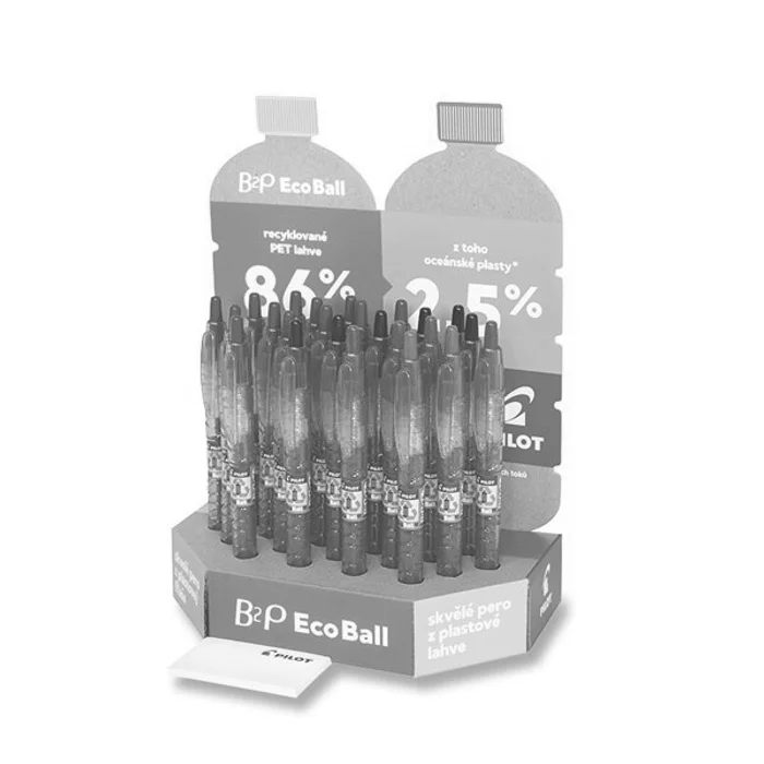 Hauptbild des Produkts Kuličkové pero Pilot B2P Ecoball stojánek, 24 ks