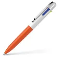 Schneider Take 4 Neon Kugelschreiber - neonorange/weiß