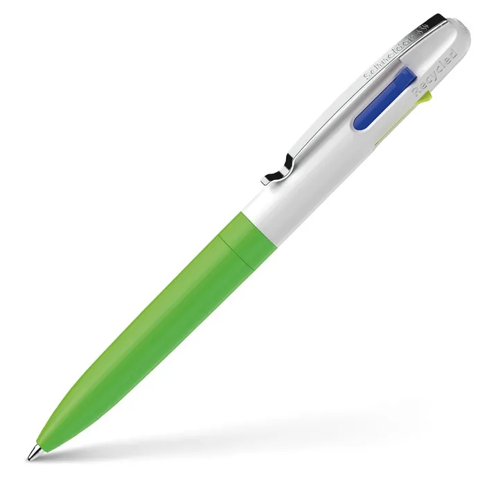 Hauptbild des Produkts Kuličkové pero Schneider Take 4 Neon - neonově zelená/bílá