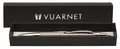 Kugelschreiber "Sloop", blau, dunkelgrauer Korpus, verchromter Clip, VUARNET