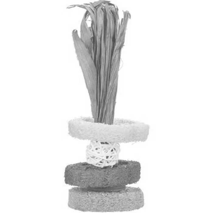 Hauptbild des Produkts Květináč, hračka pro hlodavce, lufa, dřevo, o 6 × 20 cm