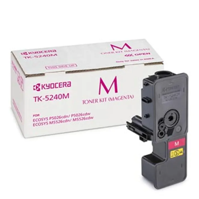 Hauptbild des Produkts Kyocera originální toner TK-5240M, magenta, 3000str., 1T02R7BNL0, Kyocera M5526cdn, M5526