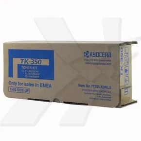 Kyocera Original Toner TK350, black, 15000S, 1T02LX0NL0, 1T02LX0NLC, Restonerbehälter, Kyocera FS-3920DN, 3040MFP, 3140MFP, O