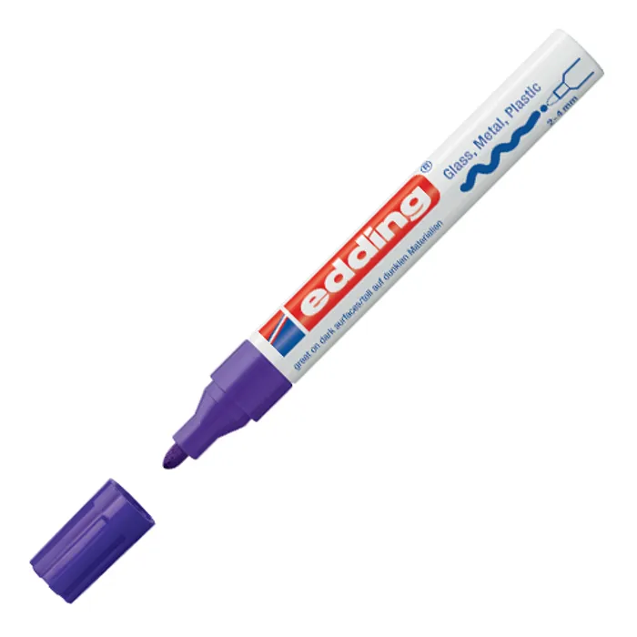 Hauptbild des Produkts Lakový popisovač "750", fialová, 2-4mm, EDDING