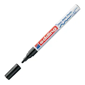 Lackmarker "751", schwarz, 1-2 mm, EDDING